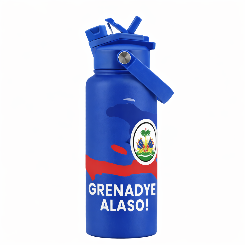 Grenadye Alaso™ Aluminum Water Bottle – 32oz